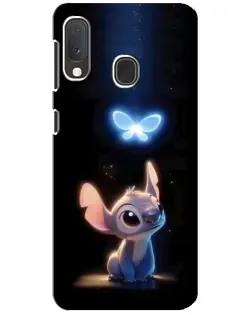 Чехол для Samsung Galaxy A20e с картинкой «Сияющий Стич» Чехол для Samsung Galaxy A20e с картинкой «Сияющий Стич»