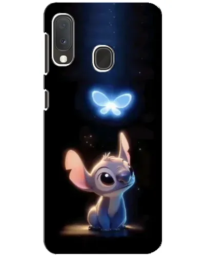 Чехол для Samsung Galaxy A20e с картинкой «Сияющий Стич»