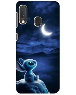 Чехол для Samsung Galaxy A20e с картинкой «Лунная ночь Стича» Чехол для Samsung Galaxy A20e с картинкой «Лунная ночь Стича»