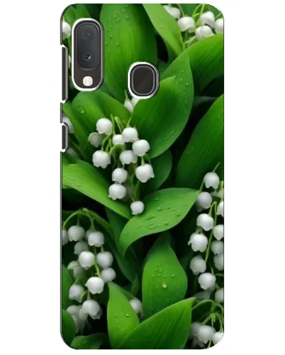 Чехол для Samsung Galaxy A20e с картинкой «Ландыши в зелени»