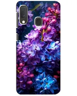 Чехол для Samsung Galaxy A20e с картинкой «Сиреневый цвет»