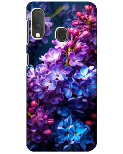 Чехол для Samsung Galaxy A20e с картинкой «Сиреневый цвет»