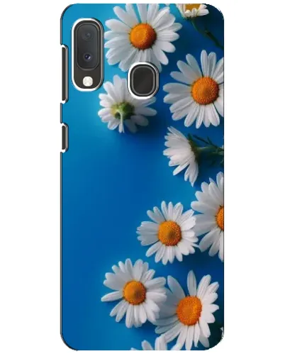 Чехол для Samsung Galaxy A20e с картинкой «Белоснежные маргаритки»