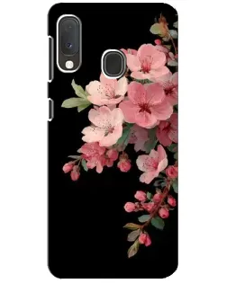 Чехол для Samsung Galaxy A20e с картинкой «Розовая ветка сакуры»