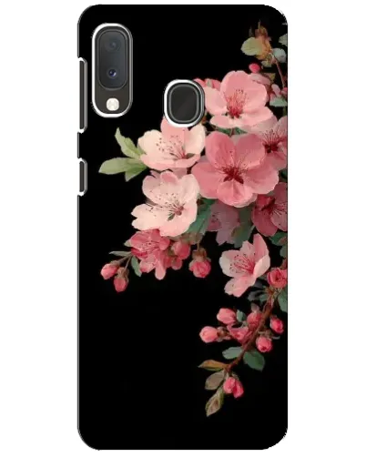 Чехол для Samsung Galaxy A20e с картинкой «Розовая ветка сакуры»