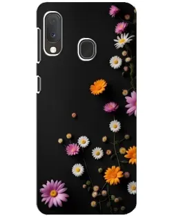 Чехол для Samsung Galaxy A20e с картинкой «Цветочная композиция»