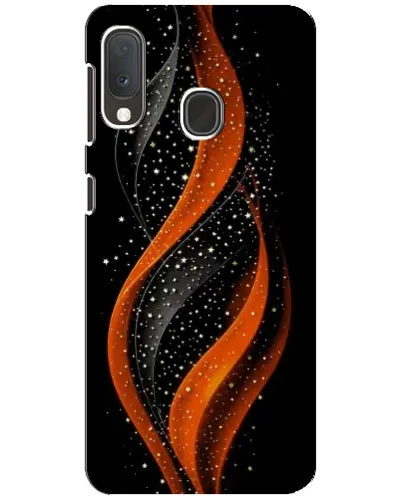 Чехол для Samsung Galaxy A20e с картинкой «Огненная звездная волна» Чехол для Samsung Galaxy A20e с картинкой «Огненная звездная волна»