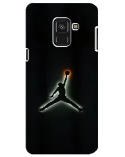 Чохол для Samsung Galaxy A8 Plus 2018 (A730F) з картинкою «Jordan Gradient Logo» Чохол для Samsung Galaxy A8 Plus 2018 (A730F) з картинкою «Jordan Gradient Logo»