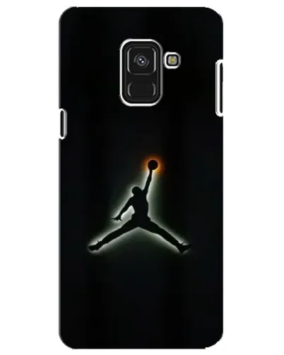 Чохол для Samsung Galaxy A8 Plus 2018 (A730F) з картинкою «Jordan Gradient Logo»