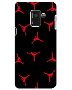 Чохол для Samsung Galaxy A8 Plus 2018 (A730F) з картинкою «Jordan Red Pattern» Чохол для Samsung Galaxy A8 Plus 2018 (A730F) з картинкою «Jordan Red Pattern»