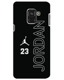 Чохол для Samsung Galaxy A8 Plus 2018 (A730F) з картинкою «Jordan Vertical»