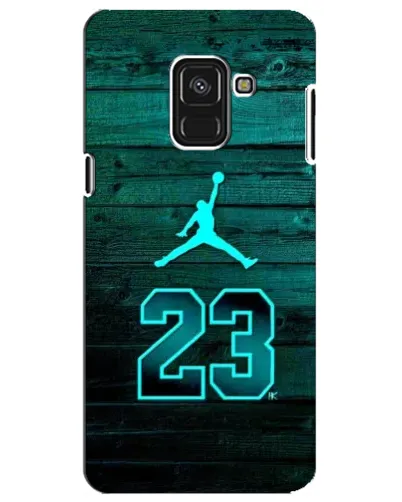 Чохол для Samsung Galaxy A8 Plus 2018 (A730F) з картинкою «Jordan Cyan 23»