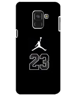 Чохол для Samsung Galaxy A8 Plus 2018 (A730F) з картинкою «Jordan Flight 23»