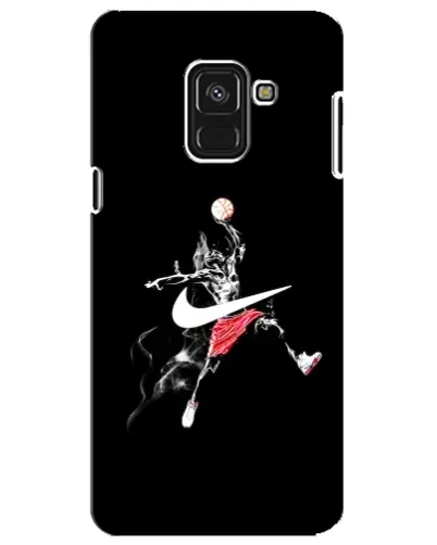 Чохол для Samsung Galaxy A8 Plus 2018 (A730F) з картинкою «Jordan Jumpman»
