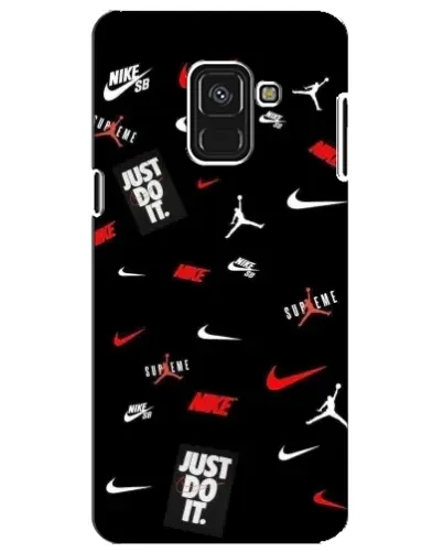 Чохол для Samsung Galaxy A8 Plus 2018 (A730F) з картинкою «Nike Mix Pattern»