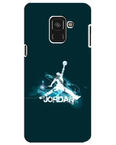 Чохол для Samsung Galaxy A8 Plus 2018 (A730F) з картинкою «Jordan Blue Fire»