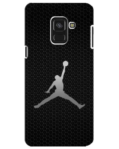 Чохол для Samsung Galaxy A8 Plus 2018 (A730F) з картинкою «Jordan Dark Carbon»