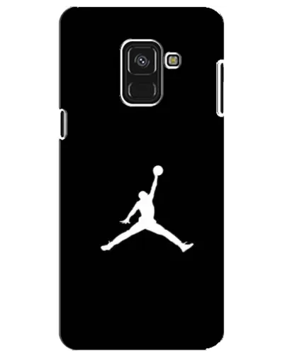 Чохол для Samsung Galaxy A8 Plus 2018 (A730F) з картинкою «Jordan Silhouette»