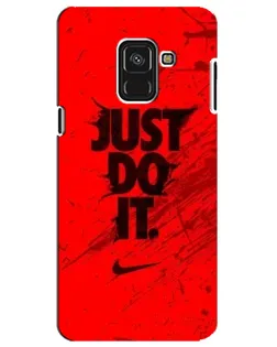 Чохол для Samsung Galaxy A8 Plus 2018 (A730F) з картинкою «Nike Just Do It»