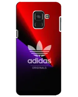 Чехол для Samsung Galaxy A8 Plus 2018 (A730F) с картинкой «Adidas Red Neon» Чехол для Samsung Galaxy A8 Plus 2018 (A730F) с картинкой «Adidas Red Neon»