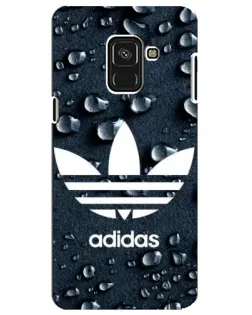Чохол для Samsung Galaxy A8 Plus 2018 (A730F) з картинкою «Adidas Trefoil Blue» Чохол для Samsung Galaxy A8 Plus 2018 (A730F) з картинкою «Adidas Trefoil Blue»