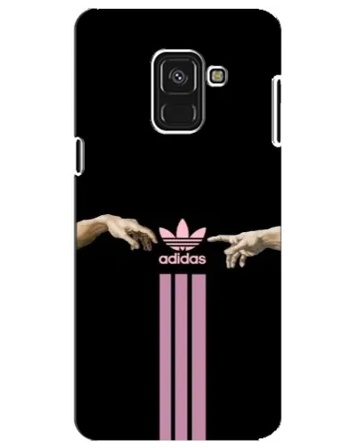 Чехол для Samsung Galaxy A8 Plus 2018 (A730F) с картинкой «Adidas Hands»