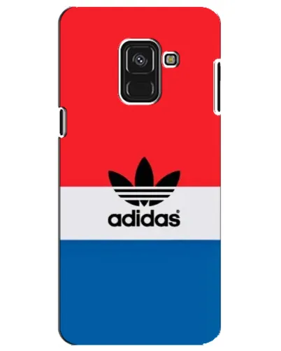 Чехол для Samsung Galaxy A8 Plus 2018 (A730F) с картинкой «Ретро блоки Adidas»