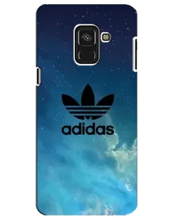 Чехол для Samsung Galaxy A8 Plus 2018 (A730F) с картинкой «Adidas Stone Logo»