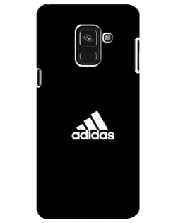 Чехол для Samsung Galaxy A8 Plus 2018 (A730F) с картинкой «Adidas Red Style»
