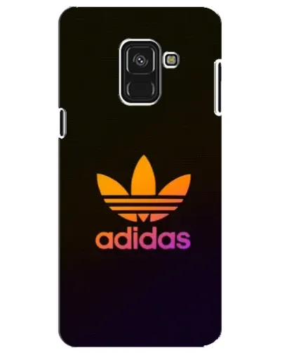 Чехол для Samsung Galaxy A8 Plus 2018 (A730F) с картинкой «Градиент Adidas»