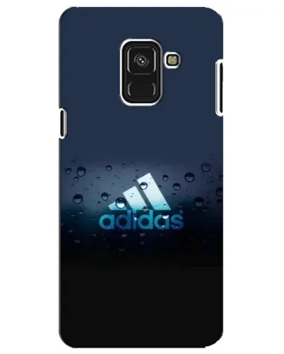 Чехол для Samsung Galaxy A8 Plus 2018 (A730F) с картинкой «Adidas Water Drops»