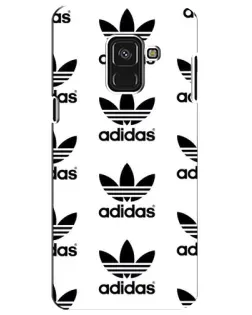 Чехол для Samsung Galaxy A8 Plus 2018 (A730F) с картинкой «Adidas Pattern»