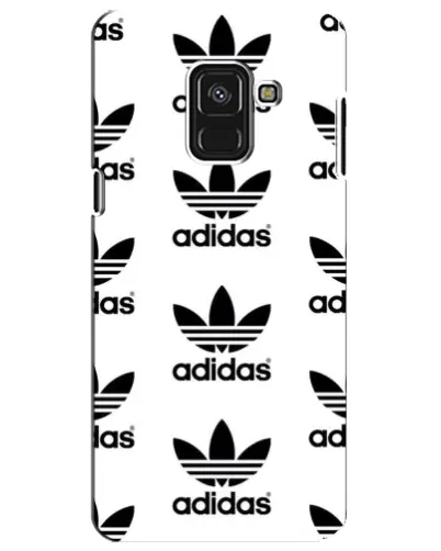 Чехол для Samsung Galaxy A8 Plus 2018 (A730F) с картинкой «Adidas Pattern»
