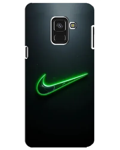 Чехол для Samsung Galaxy A8 Plus 2018 (A730F) с картинкой «Неоновый контур Nike» Чехол для Samsung Galaxy A8 Plus 2018 (A730F) с картинкой «Неоновый контур Nike»