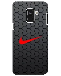Чохол для Samsung Galaxy A8 Plus 2018 (A730F) з картинкою «Nike — карбонова сітка» Чохол для Samsung Galaxy A8 Plus 2018 (A730F) з картинкою «Nike — карбонова сітка»