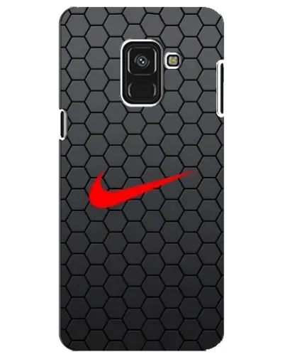 Чехол для Samsung Galaxy A8 Plus 2018 (A730F) с картинкой «Nike — карбоновая сетка» Чехол для Samsung Galaxy A8 Plus 2018 (A730F) с картинкой «Nike — карбоновая сетка»