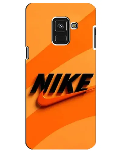 Чехол для Samsung Galaxy A8 Plus 2018 (A730F) с картинкой «Оранжевый драйв Nike» Чехол для Samsung Galaxy A8 Plus 2018 (A730F) с картинкой «Оранжевый драйв Nike»