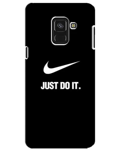Чехол для Samsung Galaxy A8 Plus 2018 (A730F) с картинкой «Классический принт Nike» Чехол для Samsung Galaxy A8 Plus 2018 (A730F) с картинкой «Классический принт Nike»