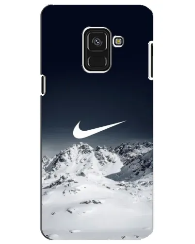 Чехол для Samsung Galaxy A8 Plus 2018 (A730F) с картинкой «Nike — зимние горы» Чехол для Samsung Galaxy A8 Plus 2018 (A730F) с картинкой «Nike — зимние горы»