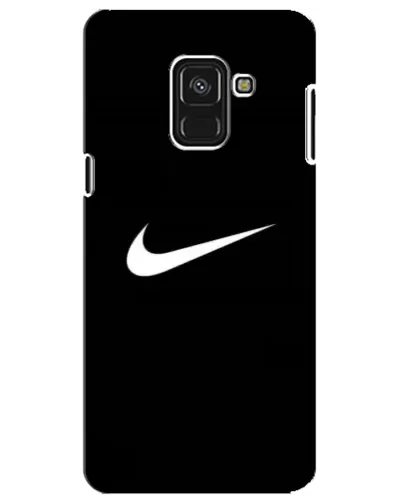 Чехол для Samsung Galaxy A8 Plus 2018 (A730F) с картинкой «Минималистический Найк» Чехол для Samsung Galaxy A8 Plus 2018 (A730F) с картинкой «Минималистический Найк»