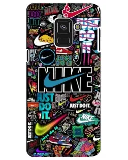 Чохол для Samsung Galaxy A8 Plus 2018 (A730F) з картинкою «Яскравий колаж Nike» Чохол для Samsung Galaxy A8 Plus 2018 (A730F) з картинкою «Яскравий колаж Nike»