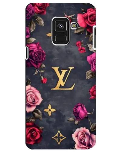 Чехол для Samsung Galaxy A8 Plus 2018 (A730F) с картинкой «Цветочный Louis Vuitton»