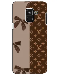 Чехол для Samsung Galaxy A8 Plus 2018 (A730F) с картинкой «Louis Vuitton — банты»