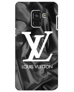 Чехол для Samsung Galaxy A8 Plus 2018 (A730F) с картинкой «Шелковый Louis Vuitton»