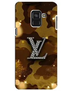 Чехол для Samsung Galaxy A8 Plus 2018 (A730F) с картинкой «Камуфляжный Louis Vuitton»