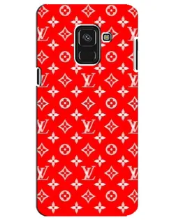 Чехол для Samsung Galaxy A8 Plus 2018 (A730F) с картинкой «Яркий паттерн LV»