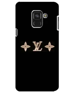 Чехол для Samsung Galaxy A8 Plus 2018 (A730F) с картинкой «Louis Vuitton — минимализм»