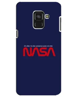 Чехол для Samsung Galaxy A8 Plus 2018 (A730F) с картинкой «NASA — глубокий космос»