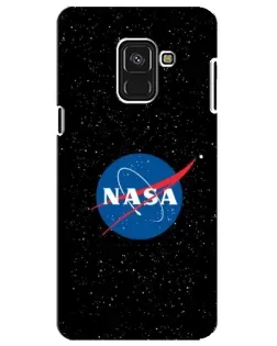 Чехол для Samsung Galaxy A8 Plus 2018 (A730F) с картинкой «NASA — звездное небо»