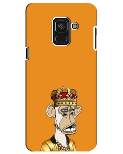 Чехол для Samsung Galaxy A8 Plus 2018 (A730F) с картинкой «Золотая обезьяна Bored Ape» Чехол для Samsung Galaxy A8 Plus 2018 (A730F) с картинкой «Золотая обезьяна Bored Ape»